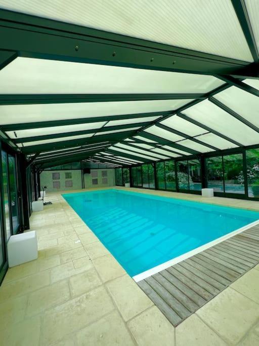 Villa Longere Normande, Piscine Privee Chauffee Et Parc Saint-Pierre-des-Ifs  Exterior foto
